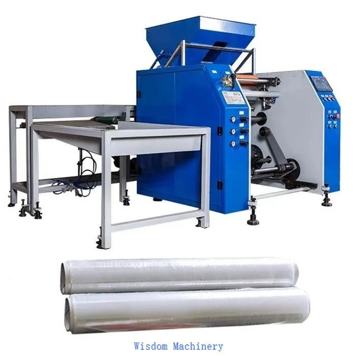 Coreless Stretch Film Rewinder