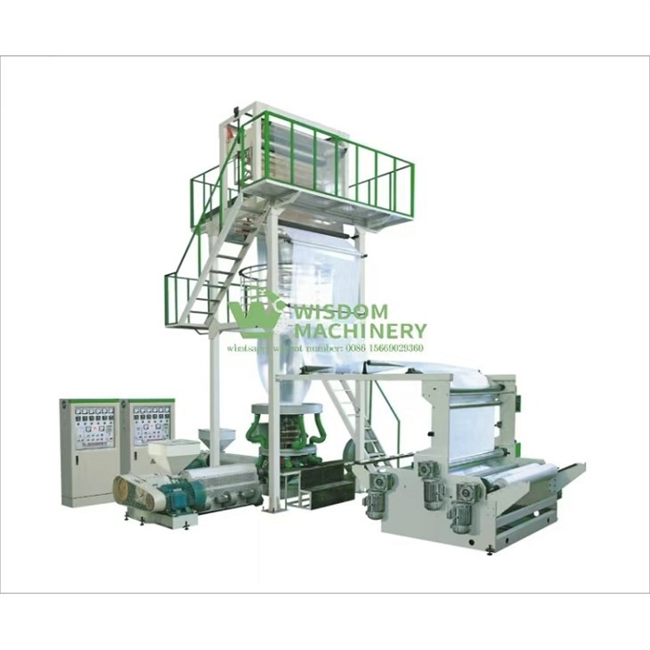 آلة بثق الفيلم المنفوخ أحادي الطبقة